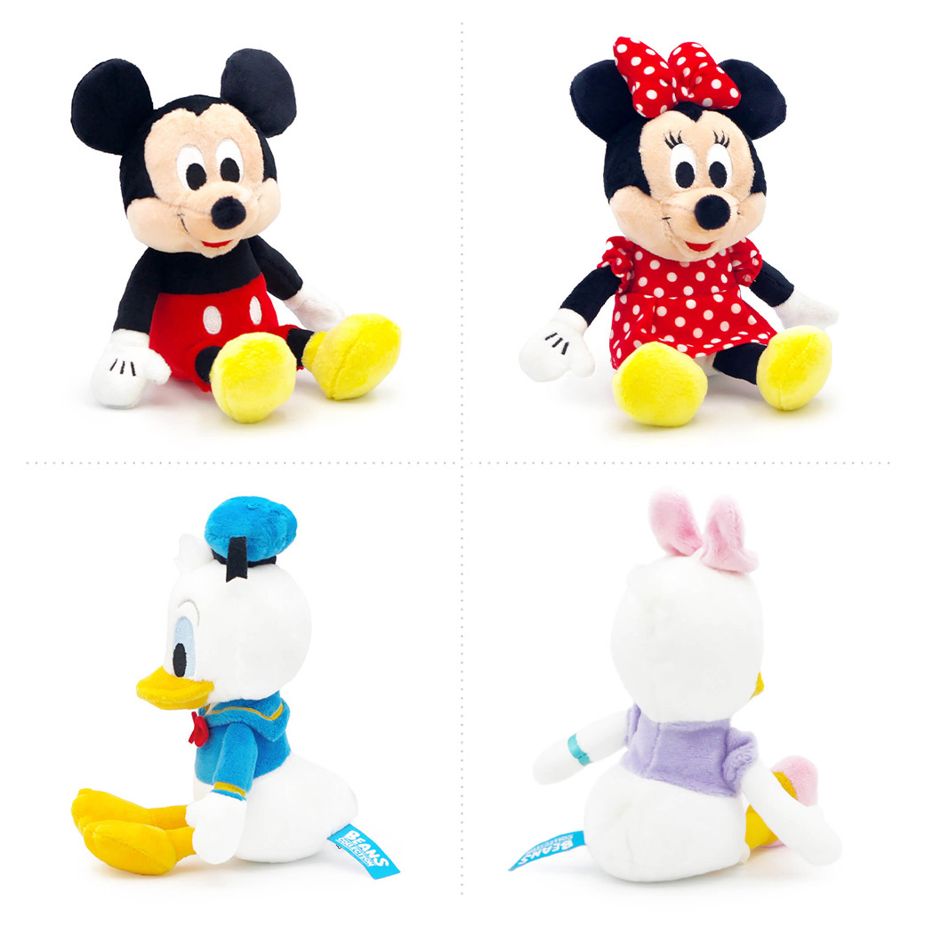 送料無料】ぬいぐるみ「ディズニーキャラクター 洗えるビーンズ