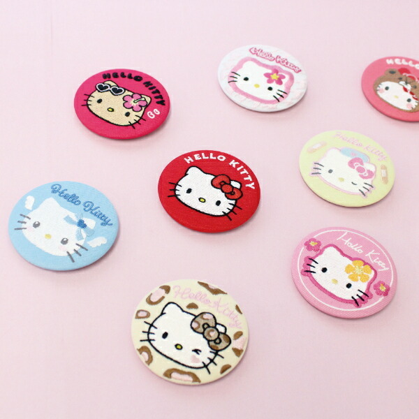 サンリオ ハローキティ シークレット刺繍缶バッジ 全10種 コンプリート
