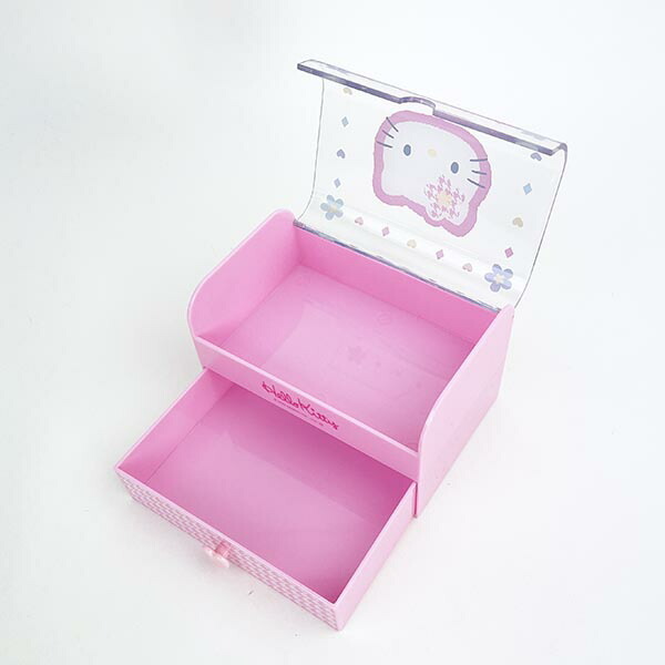 サンリオ ハローキティ ファンシー小物入れ 収納 ボックス 整理整頓