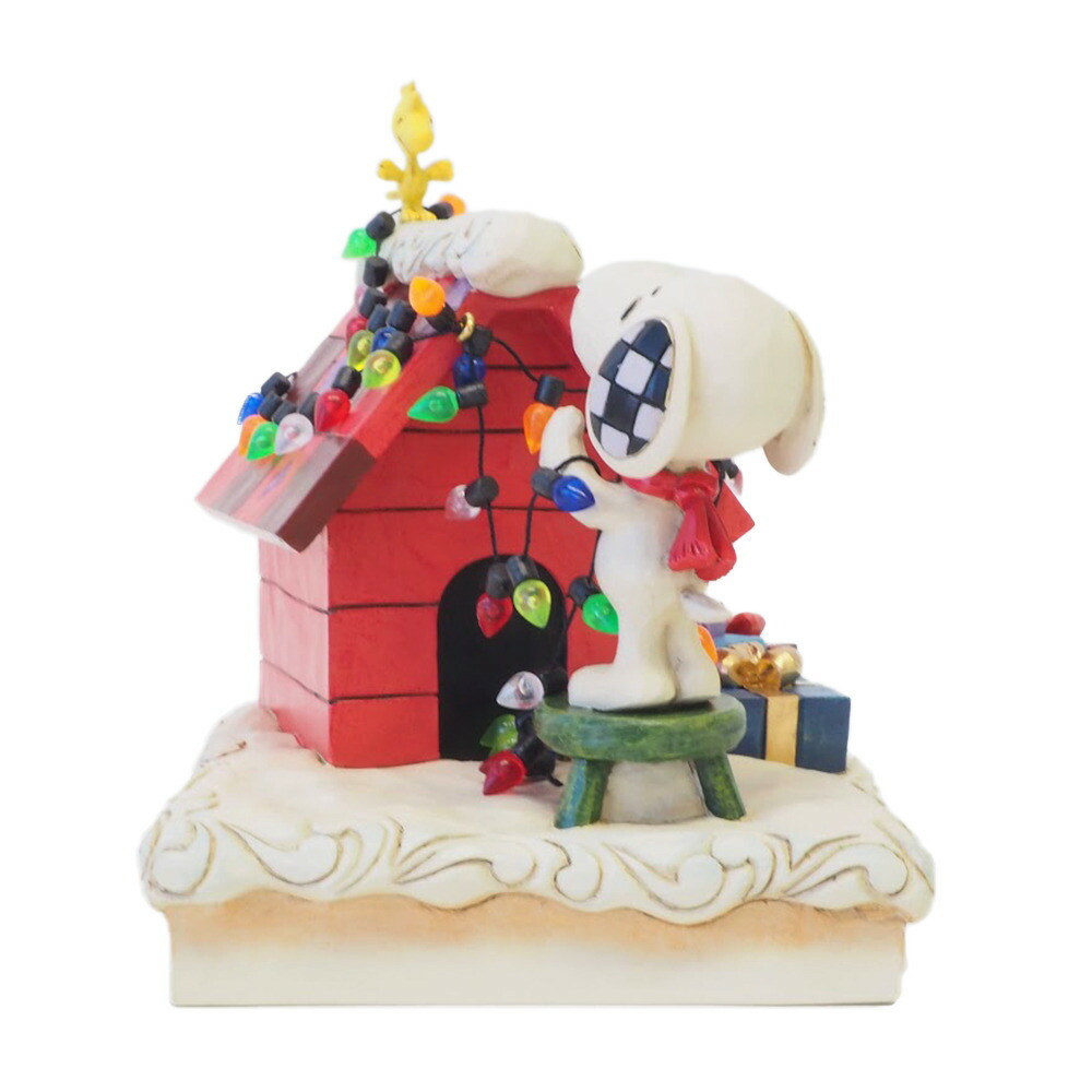 ジム ショア Jim Shore ピーナッツ Peanuts スヌーピー＆ウッド