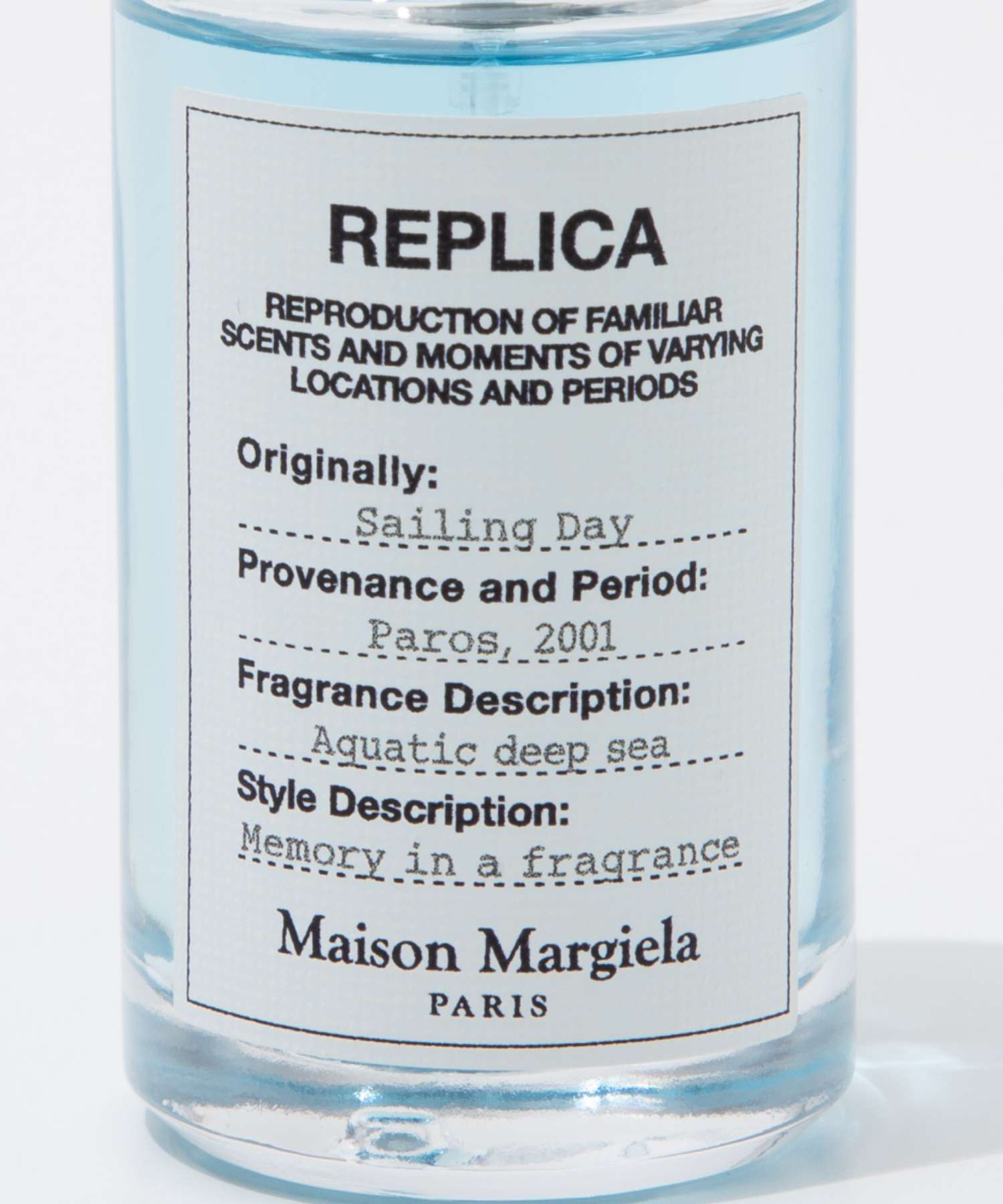 メゾン マルジェラ MAISON MARGIELA セーリングデイ EDT 30ml SAILING