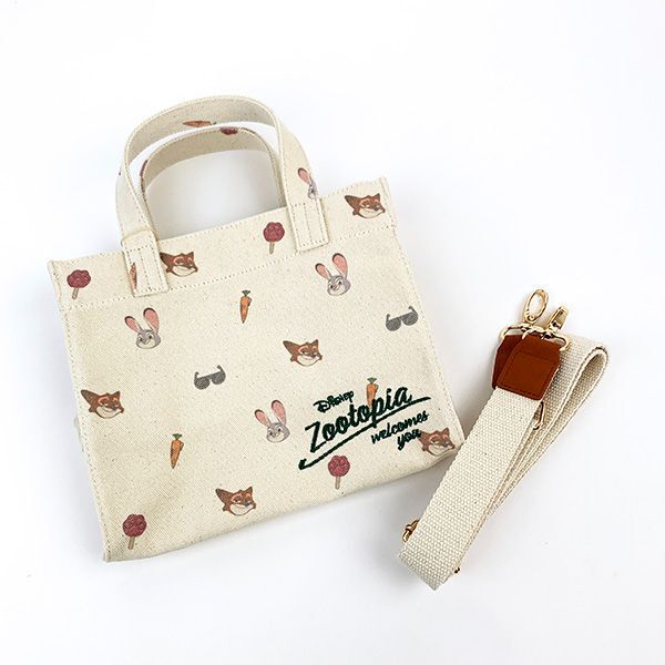 ディズニー ズートピア キャンパスミニショルダー トートバッグ Disney