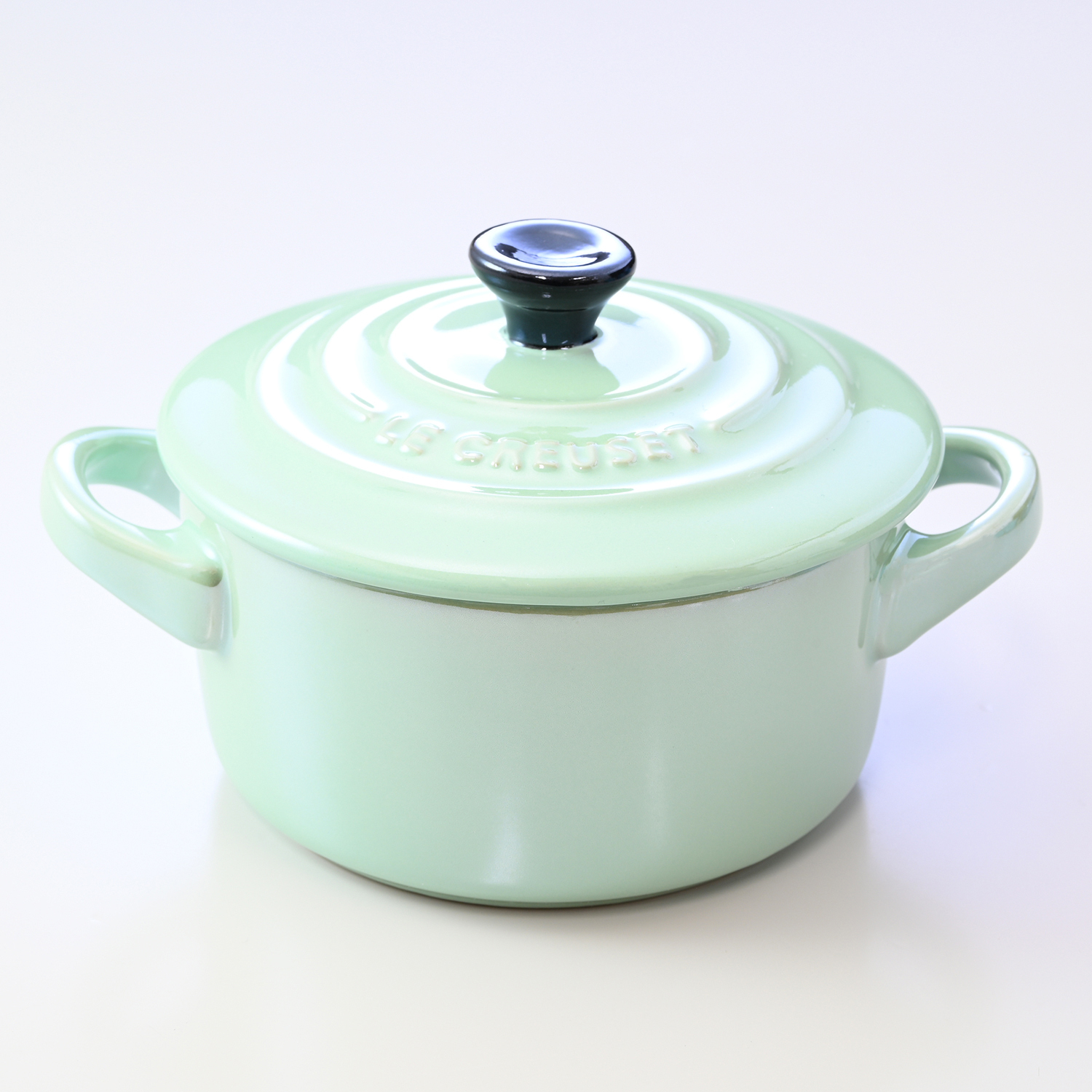 ルクルーゼ ミニ ココット・ロンド 10cm ギフトセット ストーンウェア