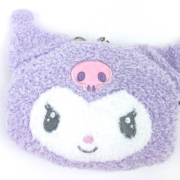 サンリオ ふんわり光る フェイスパスケース クロミ マスコット