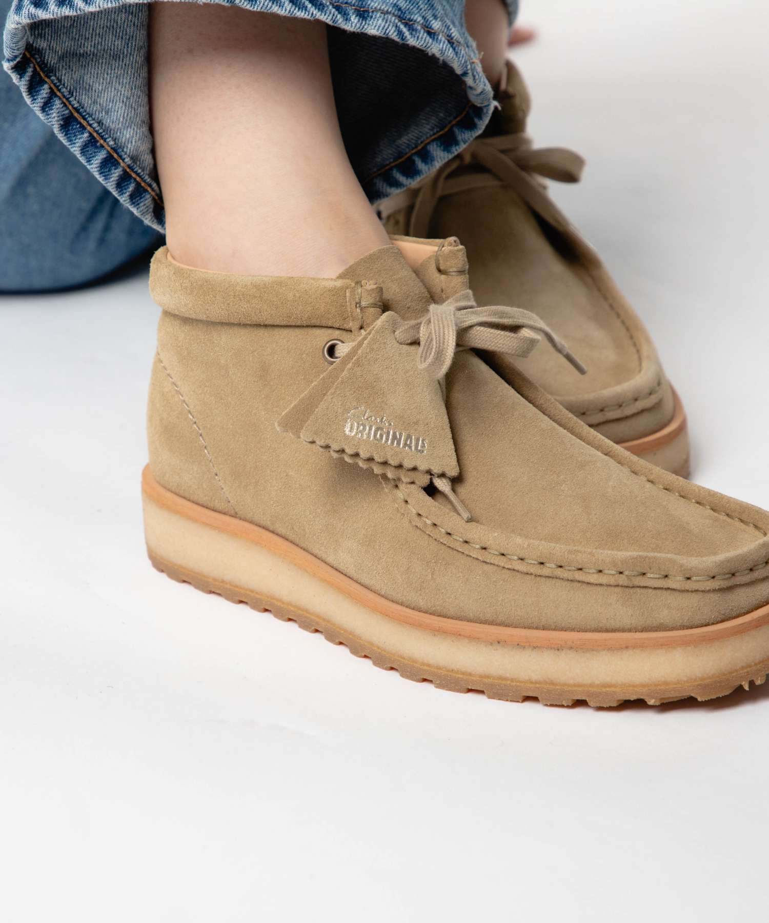 クラークス Clarks 26179974 ブーツ Wallabee Scout レディース