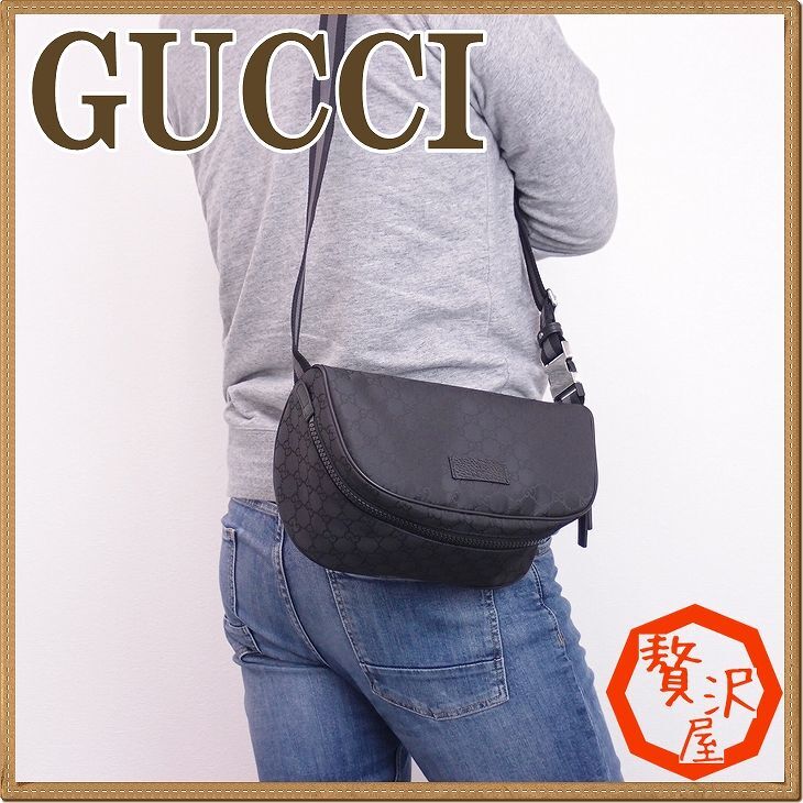 グッチ バッグ メンズ GUCCI ショルダーバッグ 斜めがけ ウエスト