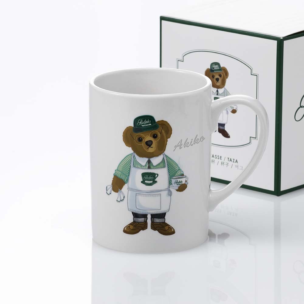 RALPHLAUREN ラルフローレン Ralph's Coffee バリスタ Bear マグ 名