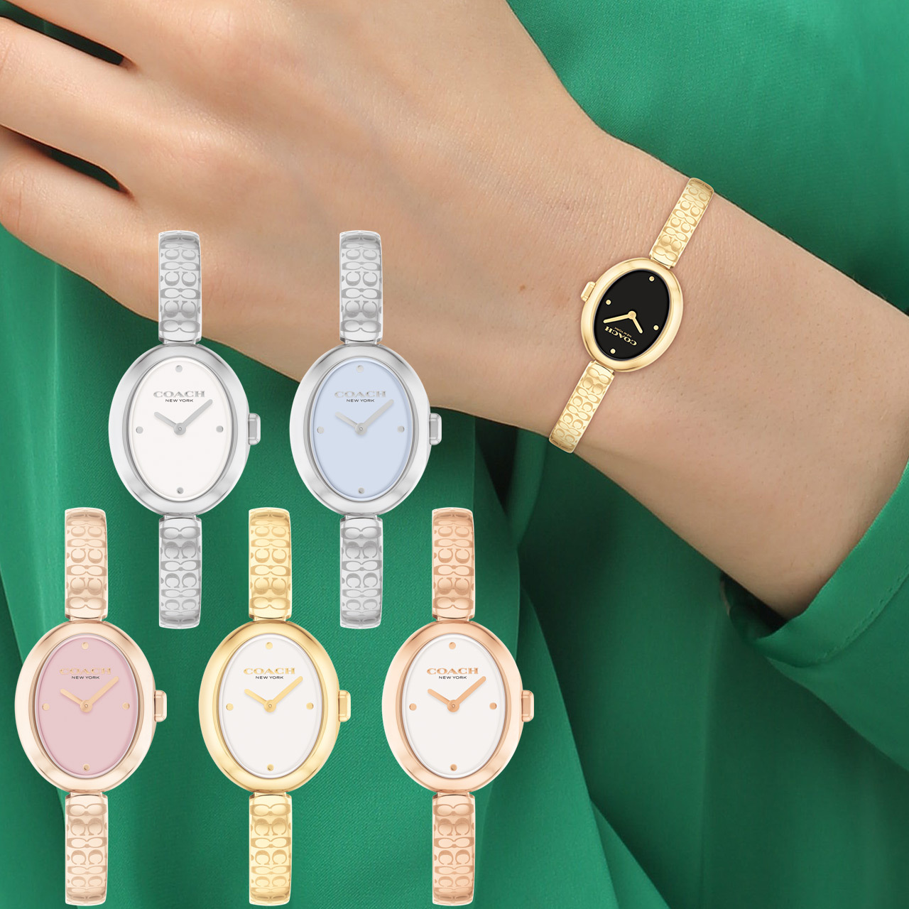 コーチ 腕時計 女性 レディース シグネチャー 【安心の正規品・保証5年