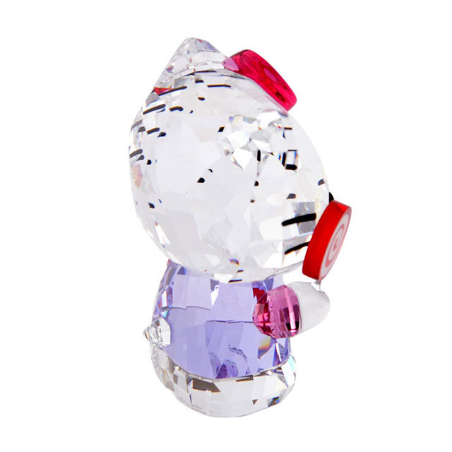 スワロフスキー SWAROVSKI クリスタル フィギュア 置物 Hello Kitty
