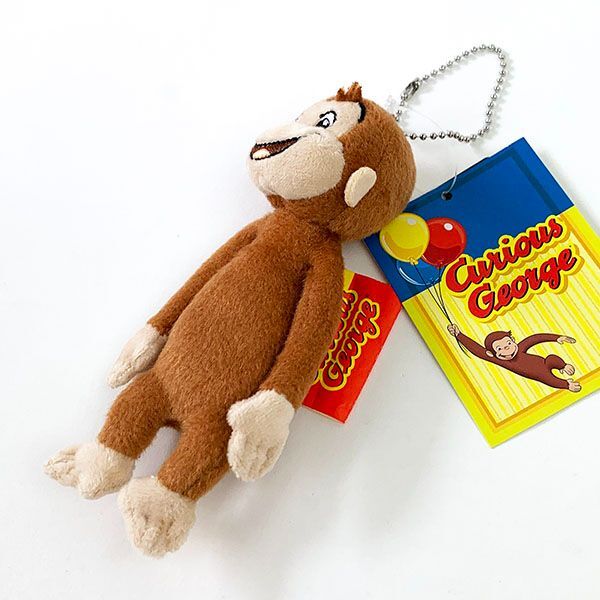 おさるのジョージ マスコット ジョージ 笑顔 ぬいぐるみ マスコット