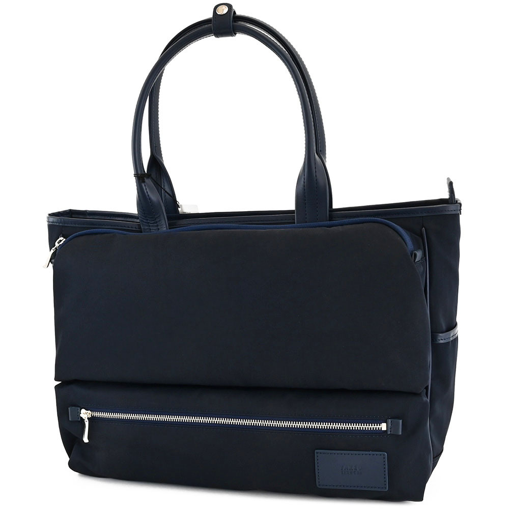 タケオキクチ バッグ トートバッグ ビジネストートバッグ 紺(ネイビー