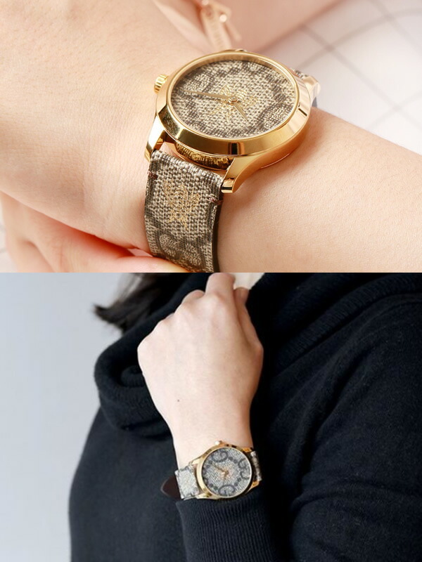 グッチ 腕時計 メンズ レディース 時計 GUCCI Gタイムレス 38mm 革