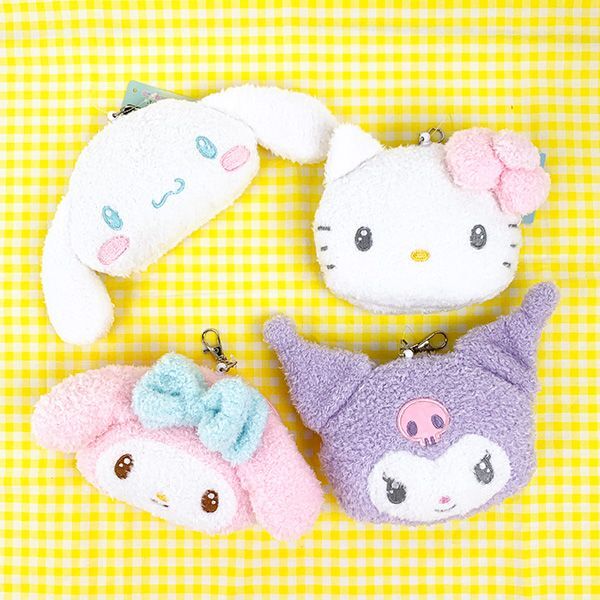 サンリオ ふんわり光る フェイスパスケース クロミ マスコット