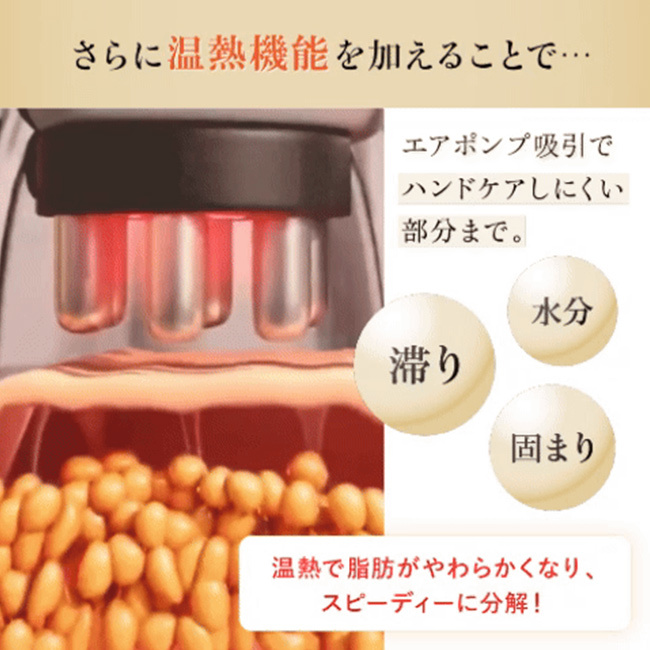 WAVEWAVE EMS スリムエステプラス WH52-01[EMS美顔器 温熱 赤LED 美容