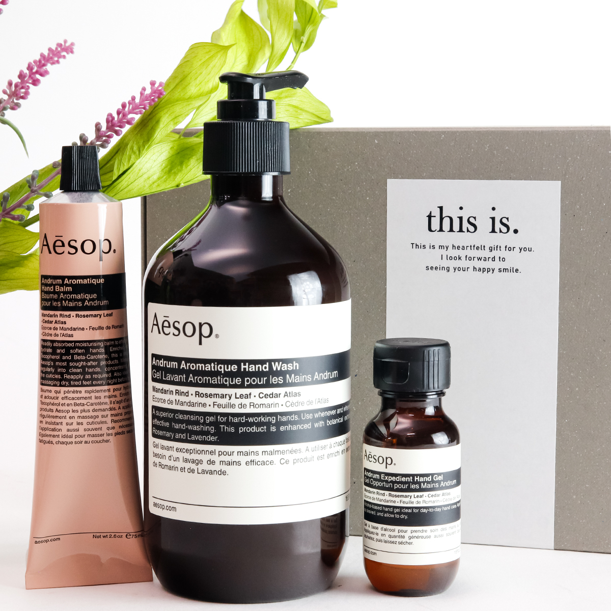 名入れ 】 イソップ ハンドソープ ギフト Aesop アンドラムハンド