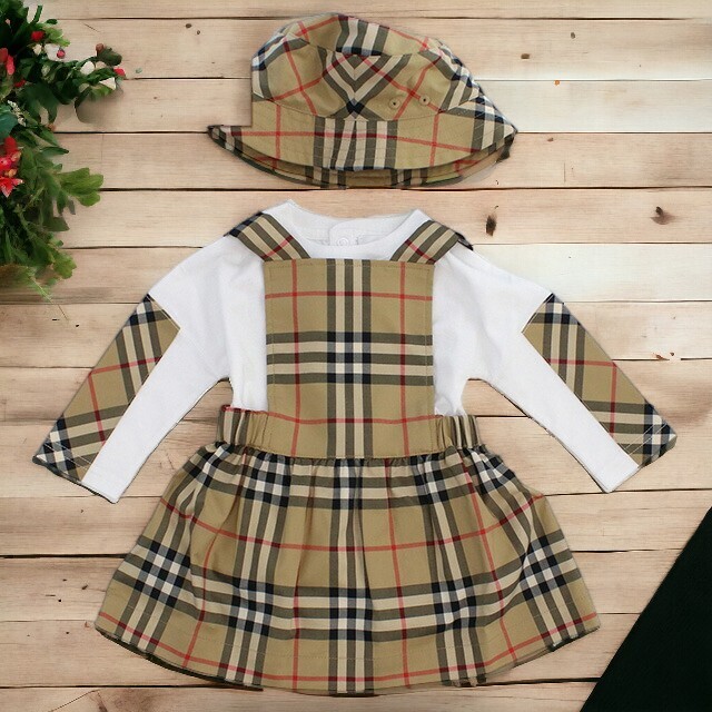 バーバリー ロンパース ベビー ブランド BURBERRY ジャンパースカート