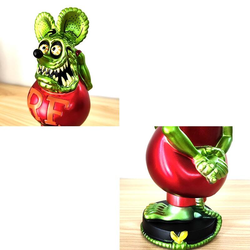 ラットフィンク フィギュア RAT FINK ボビングヘッド メタリック