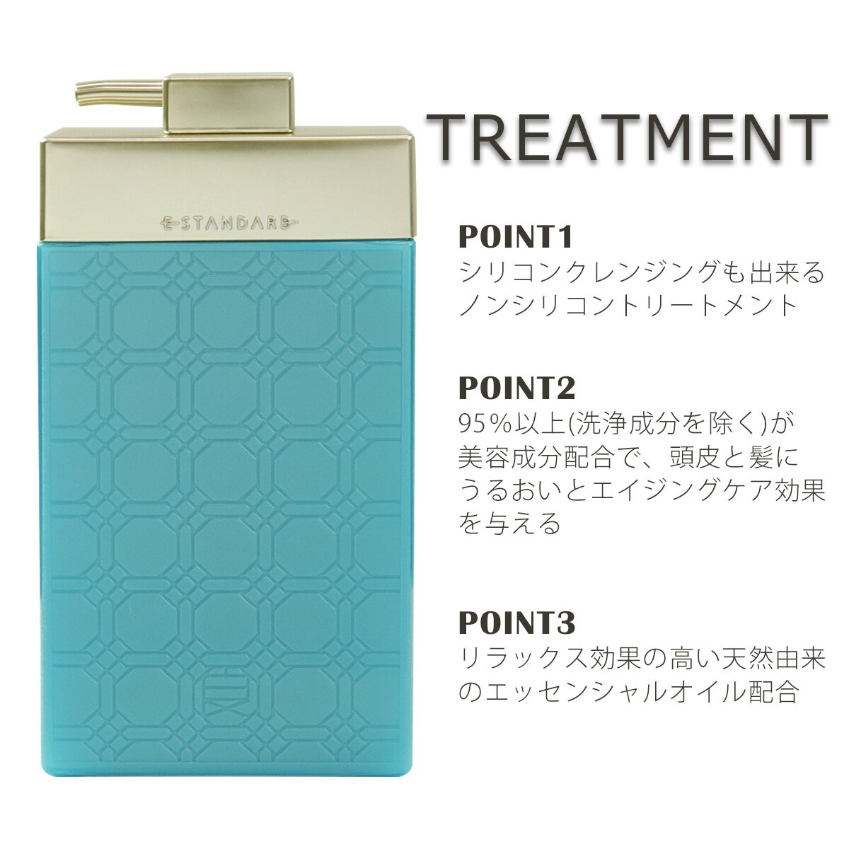 E STANDARD イイスタンダード シャンプー スカルプ + トリートメント