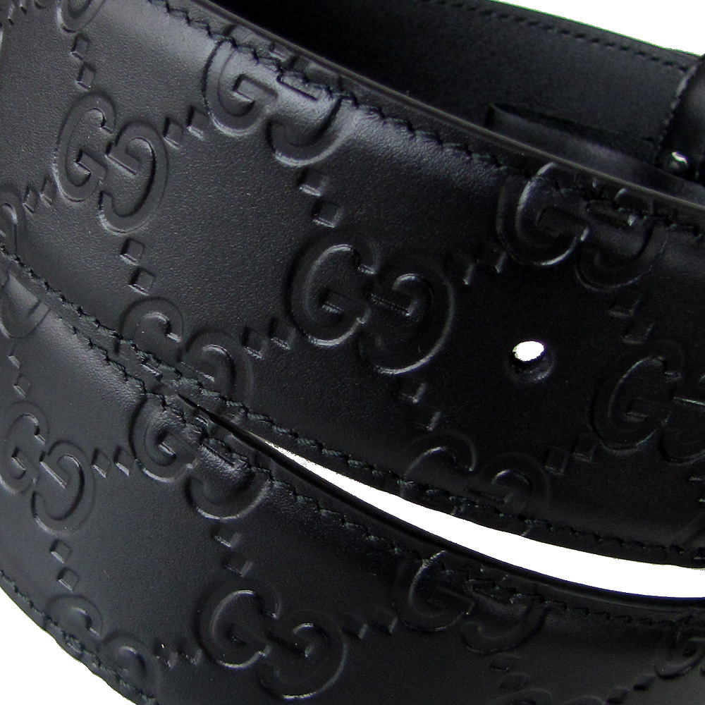 グッチ GUCCI ベルト GGレザー 本革 グッチシマ インターロッキングG