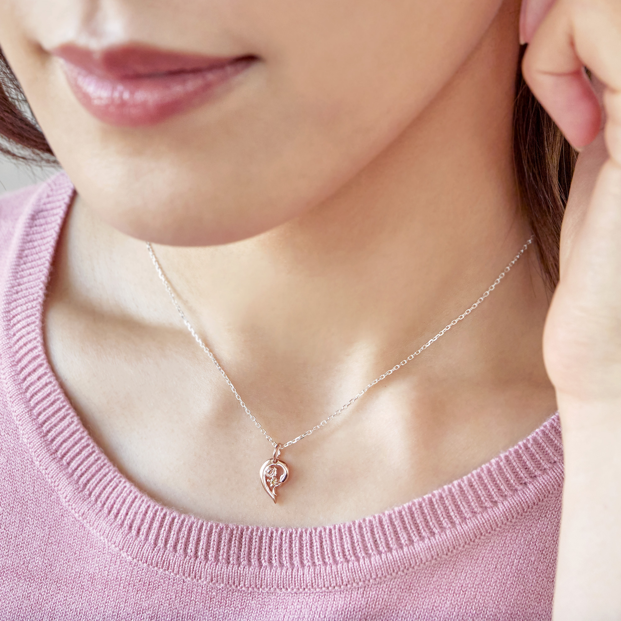 ラッピング無料】【ディズニー】 ペアネックレス ディズニープリンセス