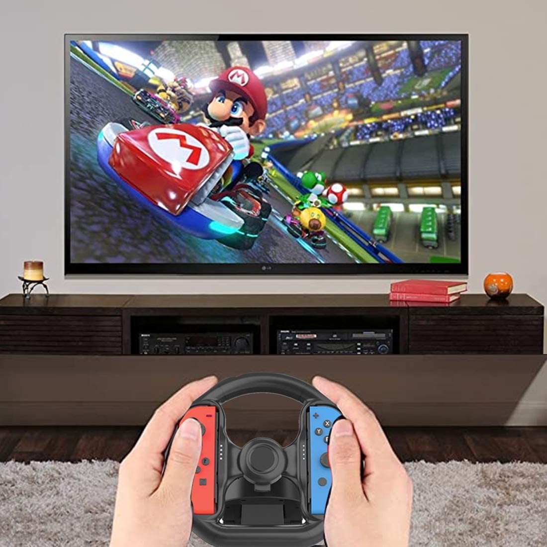 Nintendo Switch ハンドル マリオカート8 デラックス スイッチ