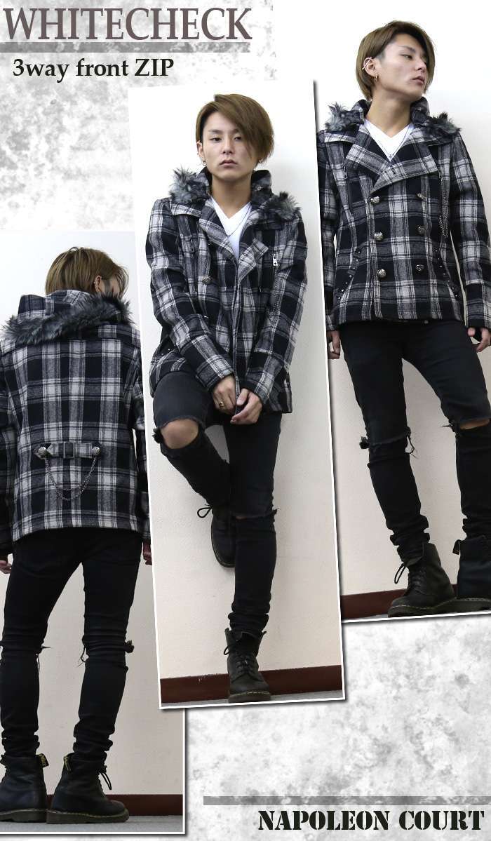 ナポレオンジャケット メンズ コート BERNINGS-SHO(バーニングスショウ
