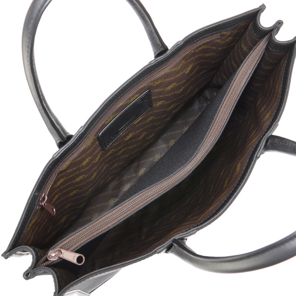 HUNTING WORLD 大容量 2way ビジネスバッグ イタリア製 黒 楽天市場