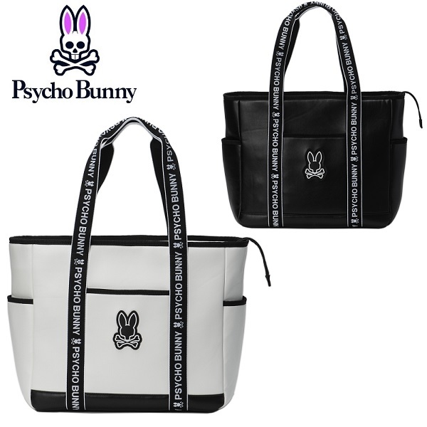 サイコバニー ゴルフ トートバッグ FLAGSHIP Psycho Bunny PBMG5SB4 お