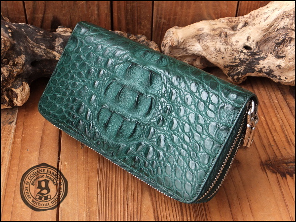 送料込 ゴダン 財布 長財布 GODANE ラウンドファスナー カイマン