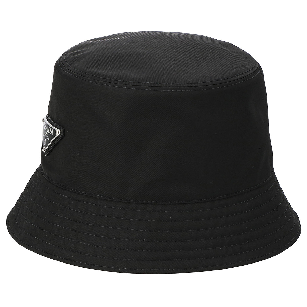 プラダ PRADA 帽子 バケットハット ハット 1HC137 TES/NER/M バケハ