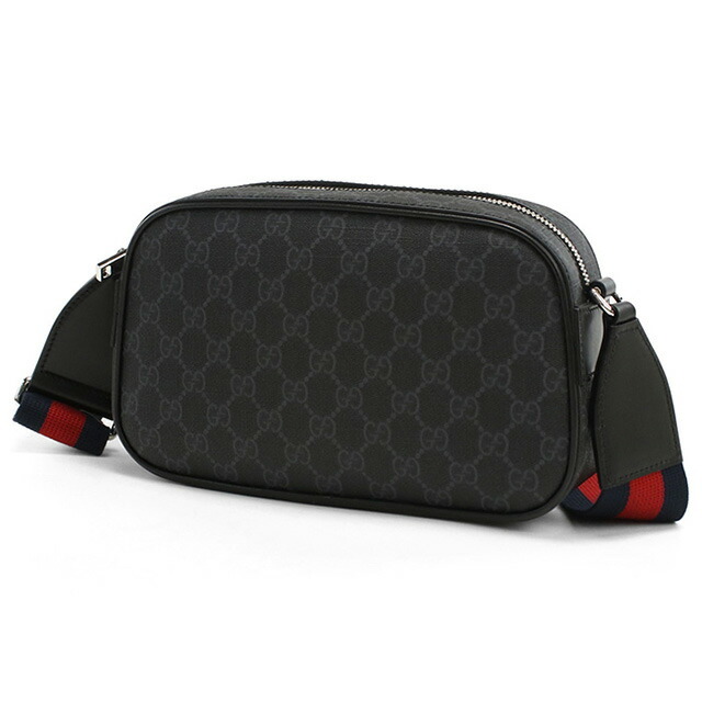 グッチ 斜め掛け ショルダーバッグ メンズ ブランド GUCCI GG BLACK