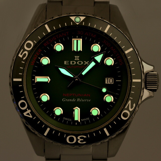 エドックス ネプチュニアン グランデ リザーブ デイト