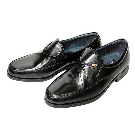 オールカンガルー革 ビジネスシューズ ワイズ4E BLK[インソールが入っ