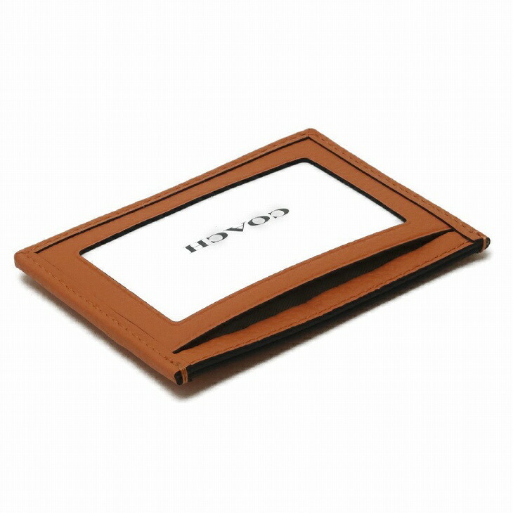 コーチ COACH レディース カードケース メンズ 名刺入れ 定期券入れ