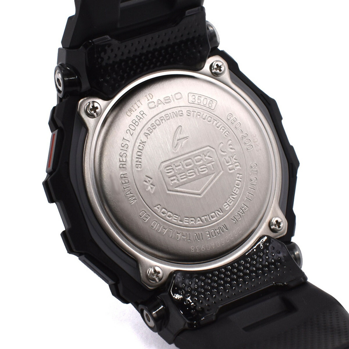 カシオ CASIO 腕時計 G-SHOCK Gショック GBD-200-1 G-SQUAD GBD-200