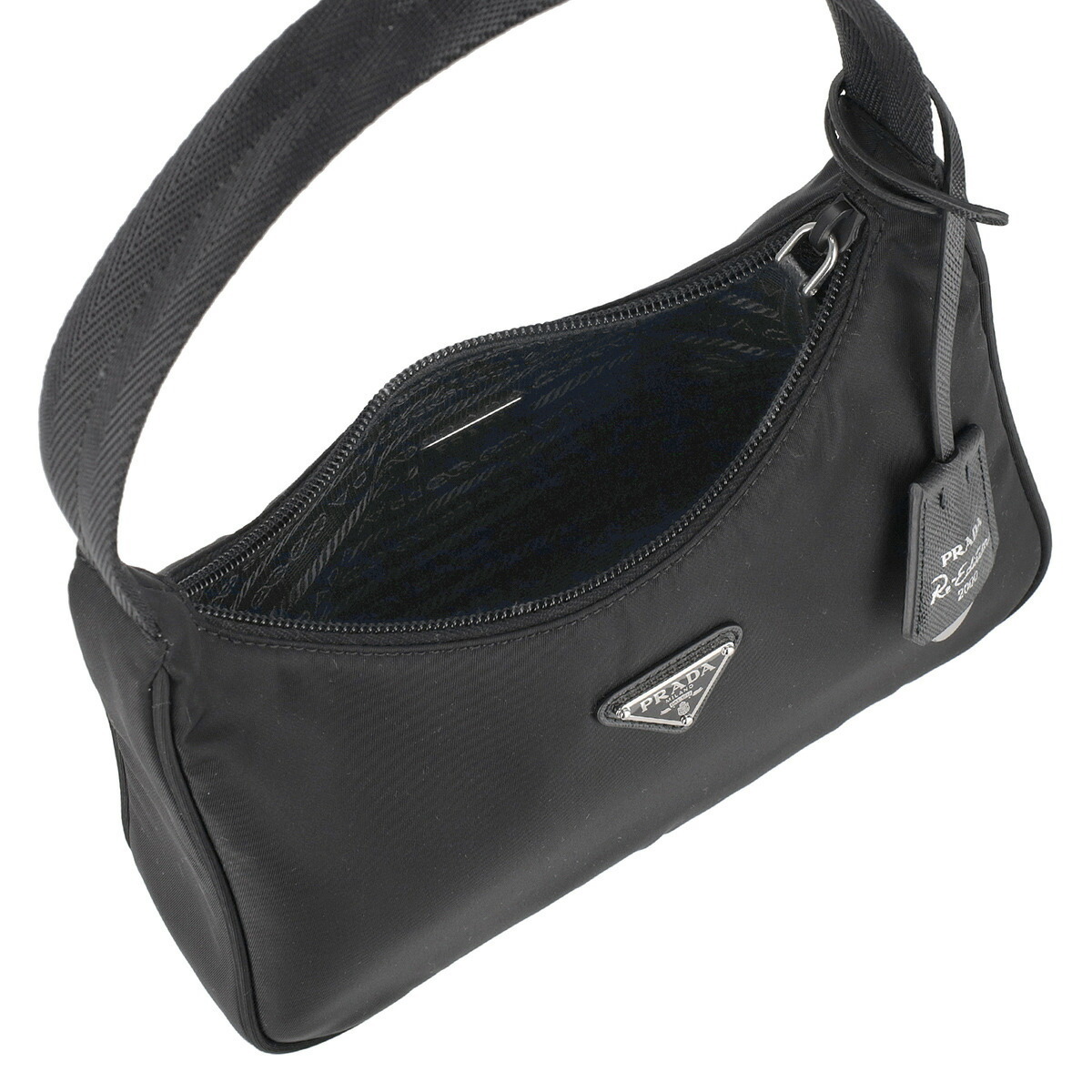 プラダ PRADA バッグ ナイロン ハンドバッグ トライアングルロゴ