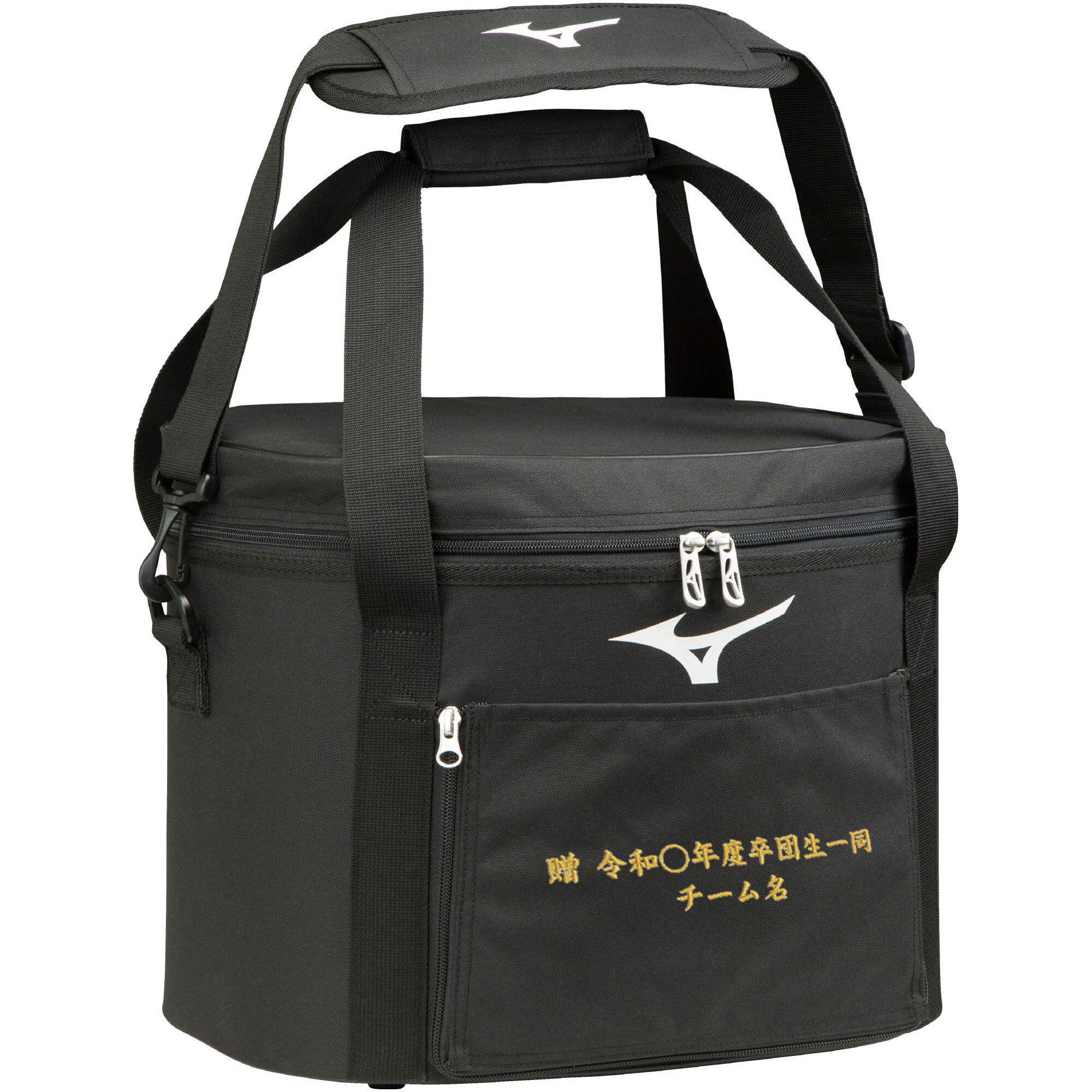 卒団記念品 野球 卒団刺繍入ミズノ ボールケース 硬式軟式5ダース入れ