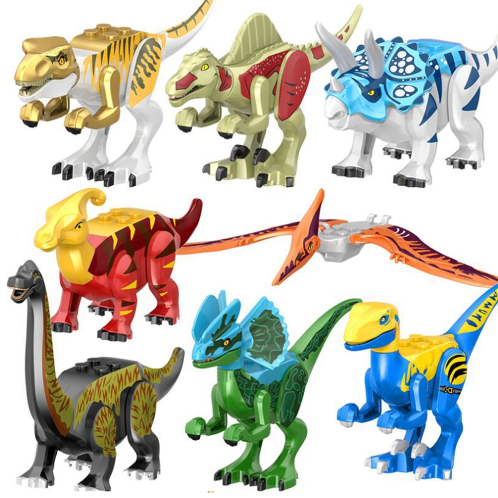 恐竜 おもちゃ 恐竜8体セット 恐竜シリーズH レゴ レゴブロック LEGO