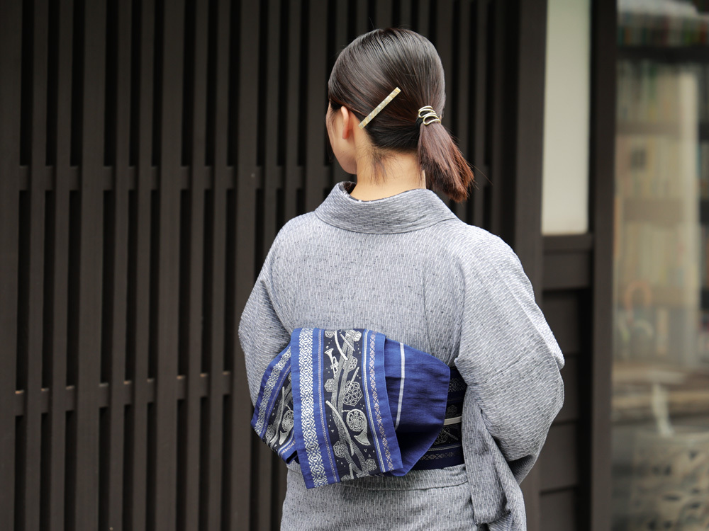 大人の上質な 半幅帯 女性用 帯 正絹 小袋帯 筑前 博多織 献上柄 本格