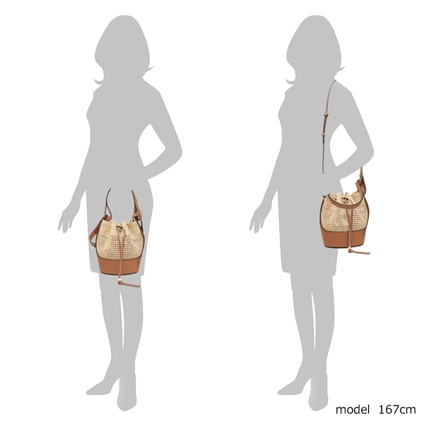 ロエベ ショルダーバッグ かごバッグ カゴバッグスモールバルーン