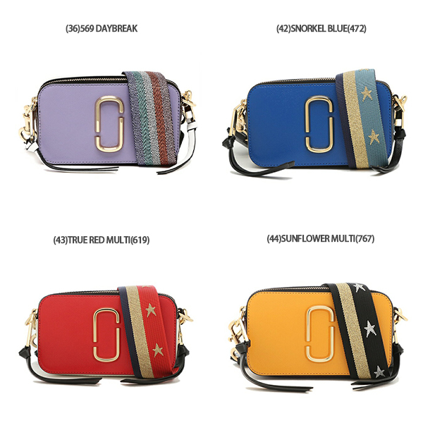 マークジェイコブス ショルダーバッグ スナップショット レディース