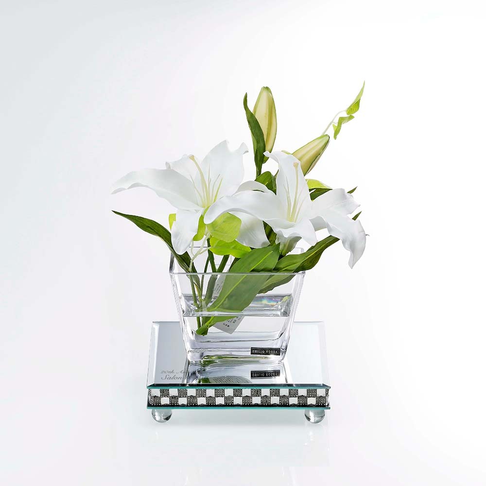 EMILIO ROBBA エミリオロバ カサブランカ W・ミラー台座 Lサイズ