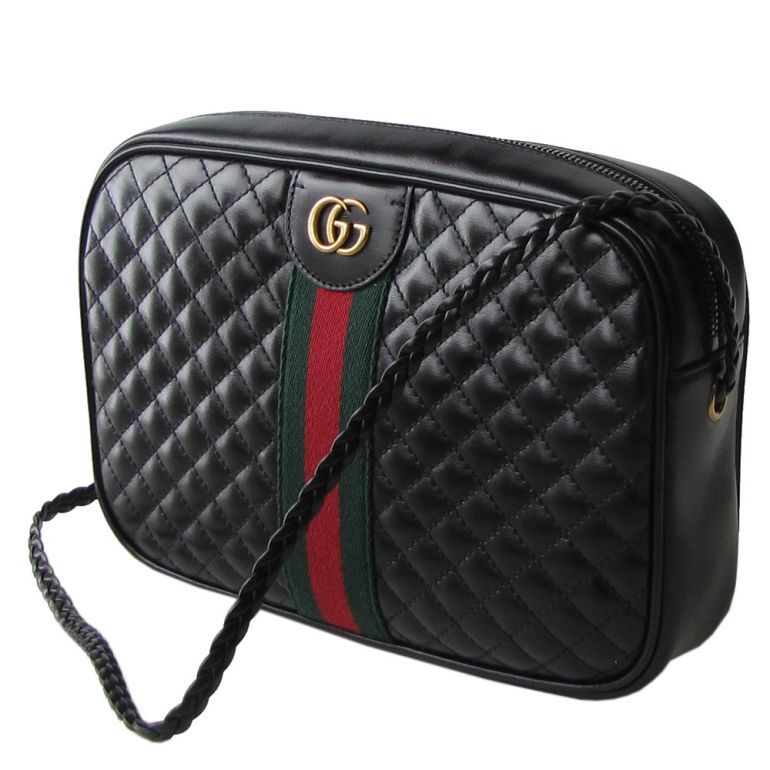グッチ GUCCI レディース キルティングレザー 本革 スモール