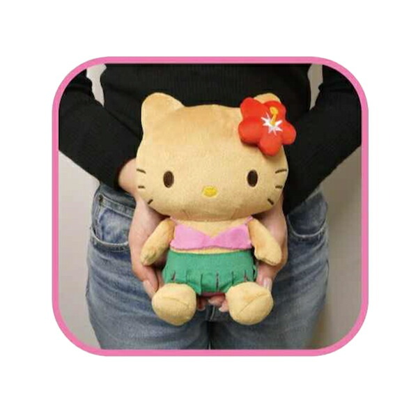 サンリオ ハローキティ 日焼けシリーズ お座りぬいぐるみ サングラス