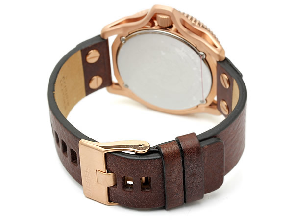 DIESEL ディーゼル 腕時計 革ベルト レザー ウォッチ メンズ 男性用