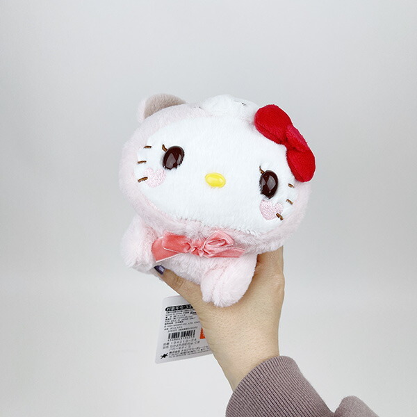 サンリオ ハローキティ なかよちおむちゅ くま ぬいぐるみ S