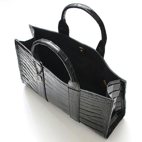 クロコダイル メンズ レディース トートバッグ 日本製 バッグ かばん