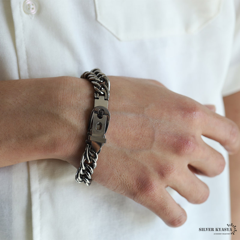 LEVER グルマニウムパワーブレスレット F 純チタン ゲルマニウム 喜平