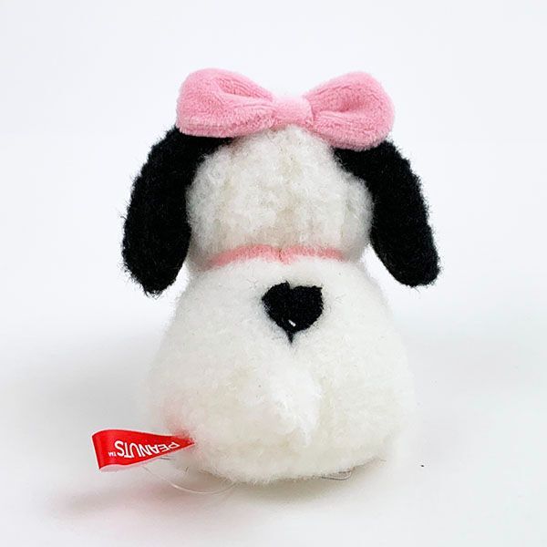 スヌーピー ミニぬいぐるみ ベル インテリア 昭和レトロ ピンク