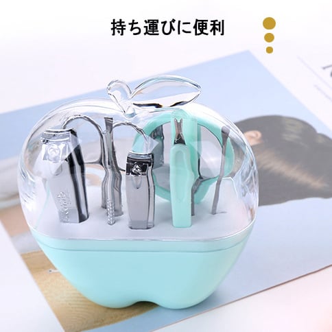 多機能?多種類?多用途マニキュアセット 爪切り ネイルケアセット